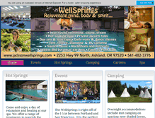 Tablet Screenshot of jacksonwellsprings.com